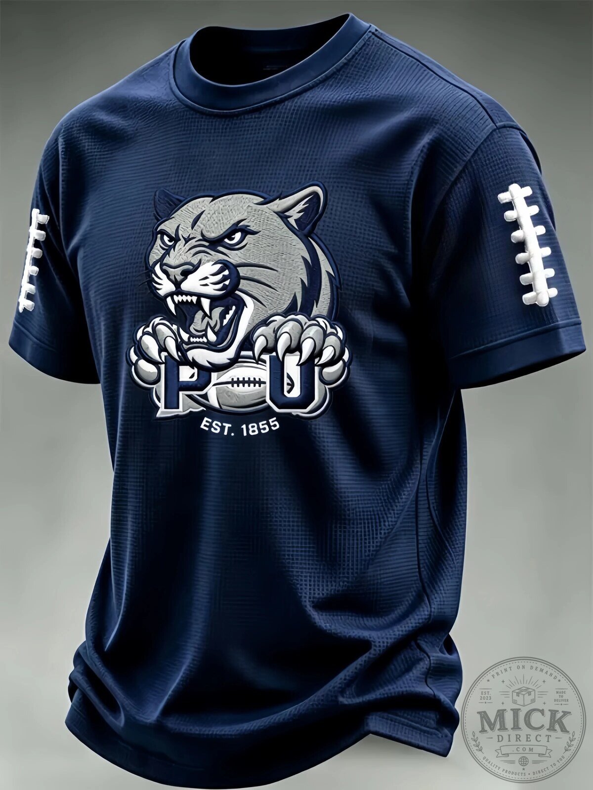 American Football Fan Memorial Print T-Shirt