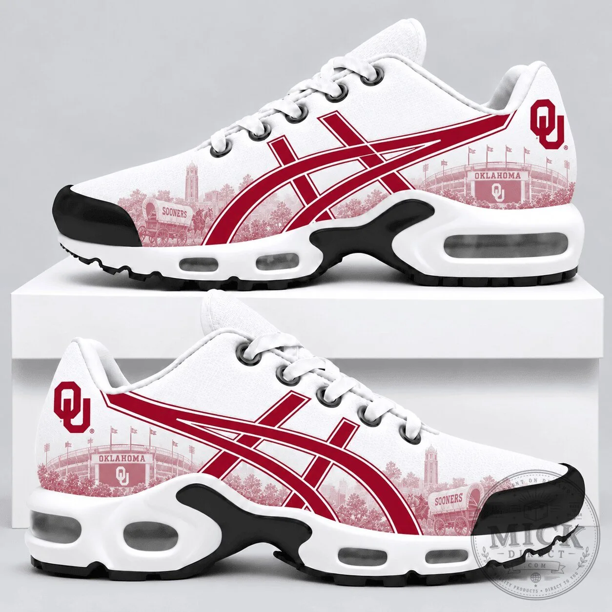 Oklahoma Sooners University Stadium Running Shoes