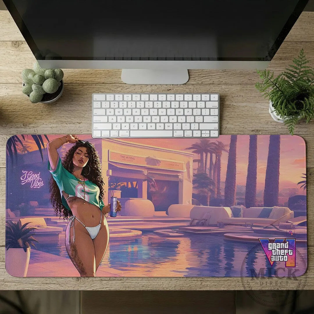 Grand Theft Auto VI Gaming Desk Mat, Custom RGB LED Mouse Pad for Gamers 12 Grand Theft Auto VI Gaming Desk Mat, Custom RGB LED Mouse Pad for Gamers