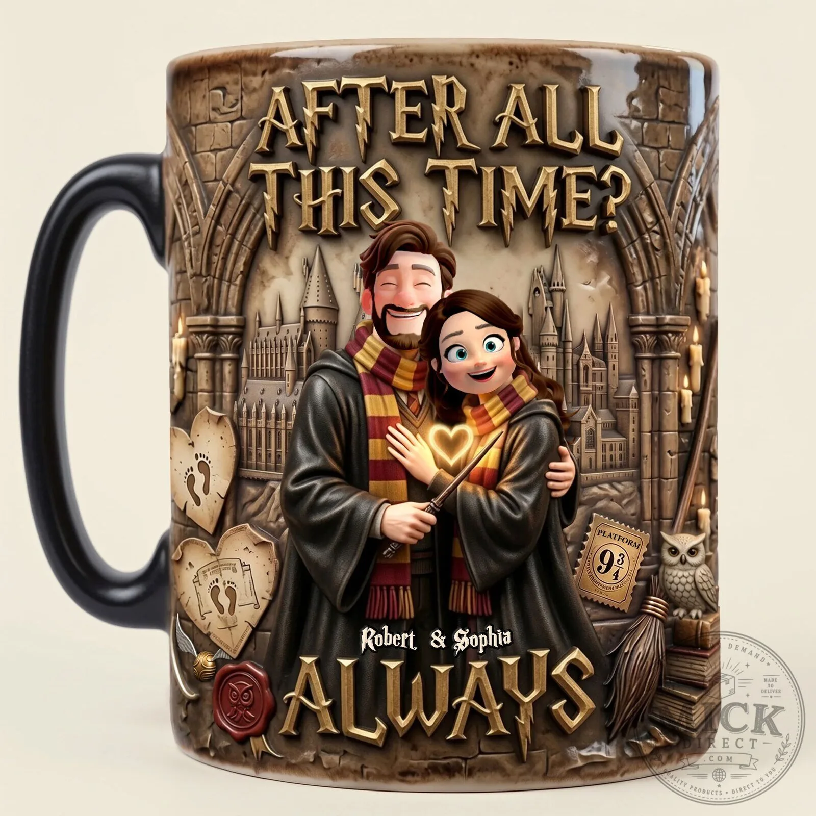 Harry Potter Always After All This Time Personalized Heat Changing Mug
