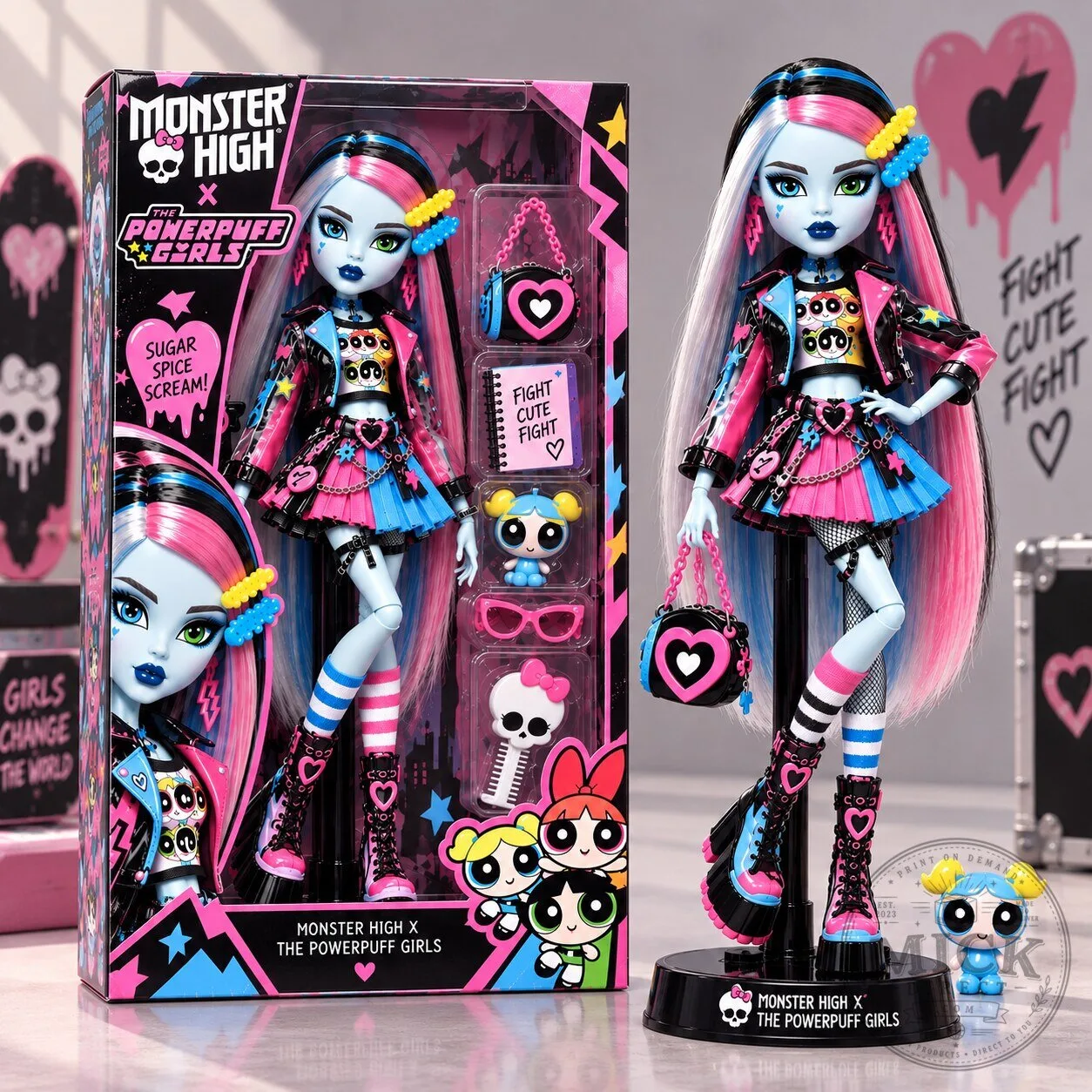 Monster High The Powerpuff Girls Collector Fashion Doll with Accessories