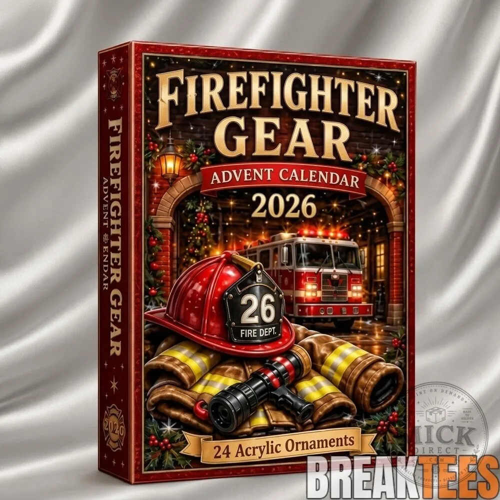 Firefighter Gear 2026 Advent Calendar with 24 Acrylic Ornaments 5 Firefighter Gear 2026 Advent Calendar with 24 Acrylic Ornaments