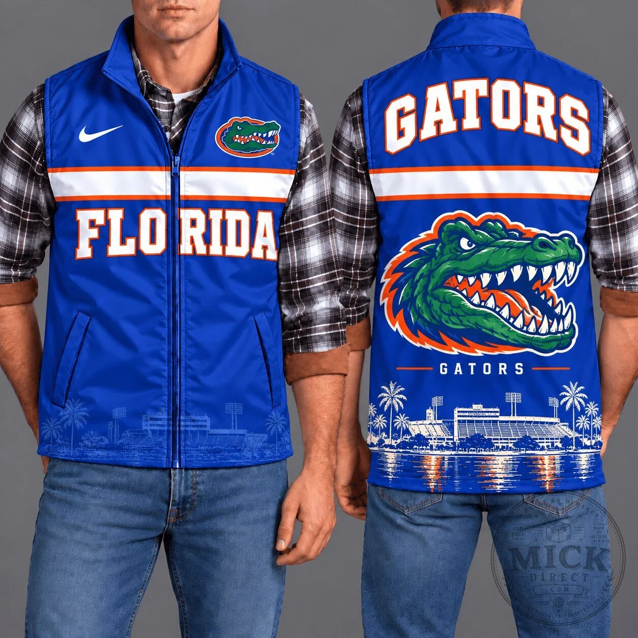Florida Gators University of Florida NCAA Football Team Sleeveless Vest