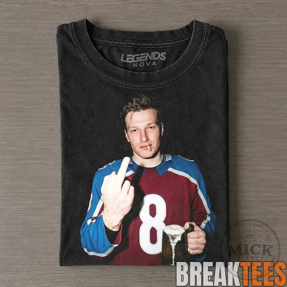 Cale Makar Colorado Avalanche Legends Nova Middle Finger T-Shirt 5 Cale Makar Colorado Avalanche Legends Nova Middle Finger T-Shirt