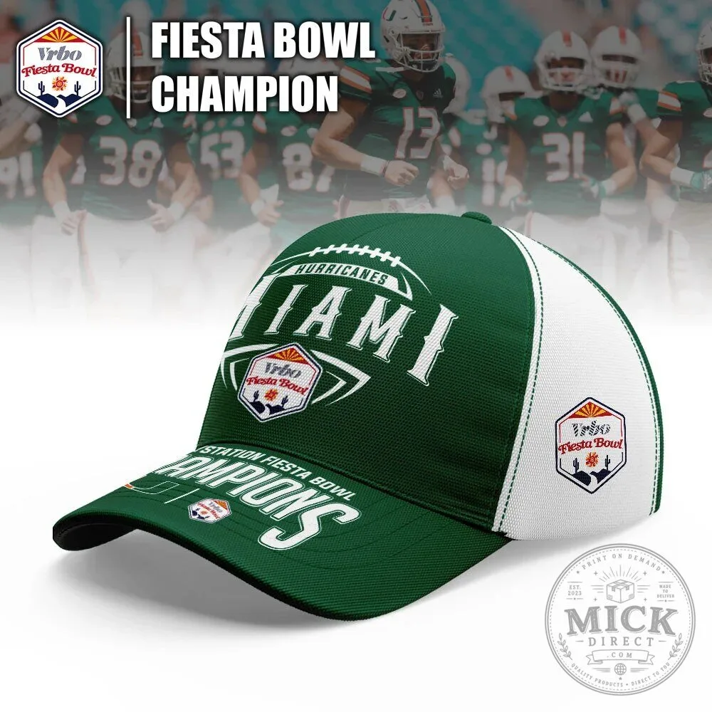 Miami Hurricanes Football Fiesta Bowl Champions Half Zip Hoodie 8 Miami Hurricanes Football Fiesta Bowl Champions Half Zip Hoodie