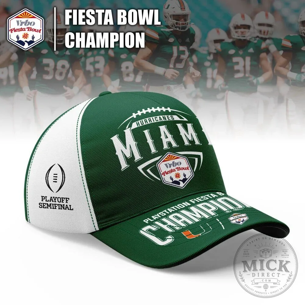 Miami Hurricanes Football Fiesta Bowl Champions Half Zip Hoodie 9 Miami Hurricanes Football Fiesta Bowl Champions Half Zip Hoodie