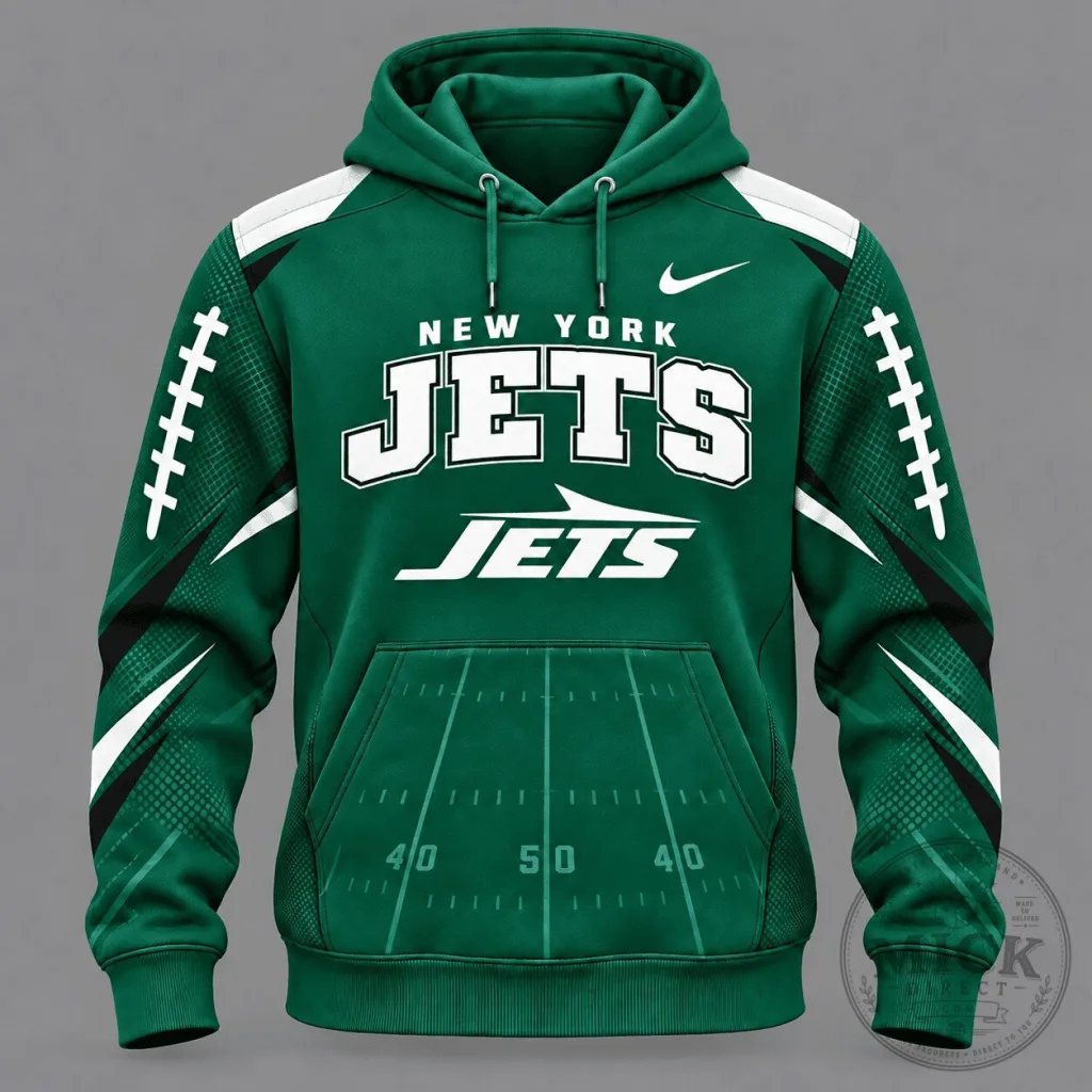 New York Jets Football Team Green Game Day Hoodie New York Jets Football Team Green Game Day Hoodie