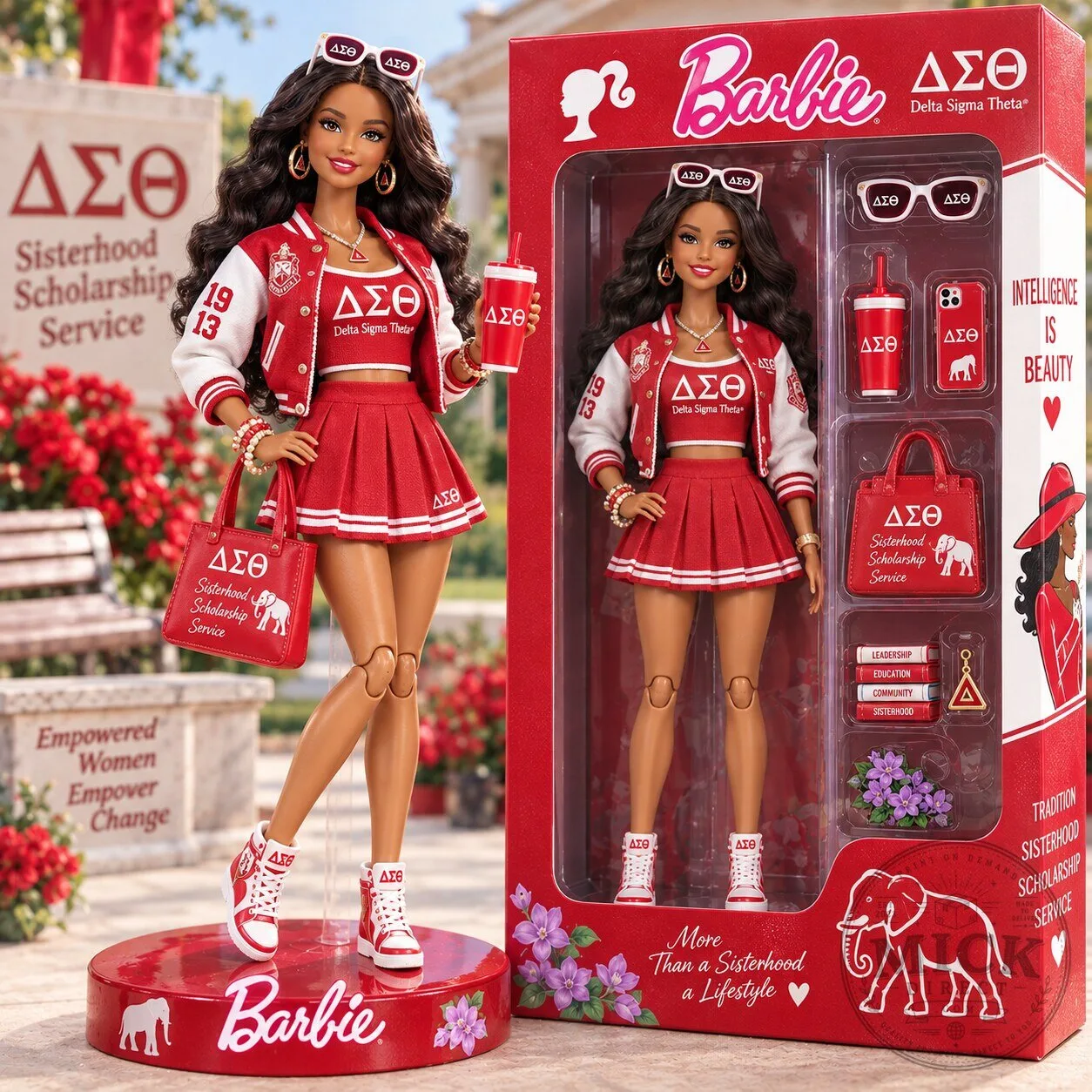 Barbie Delta Sigma Theta Sorority Commemorative Doll