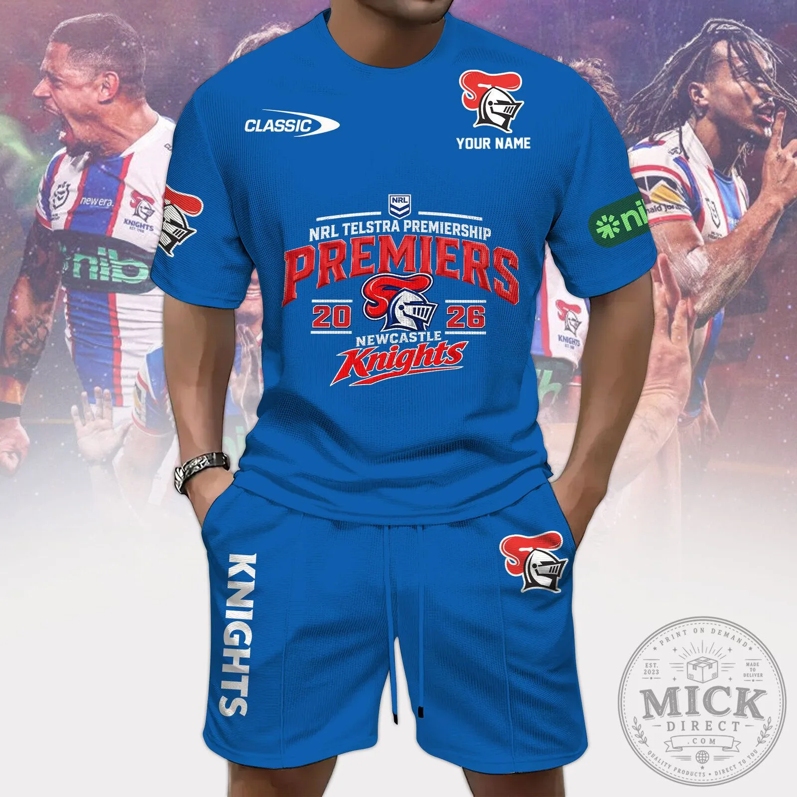 Newcastle Knights NRL Telstra Premiership Premiers 2026 Set