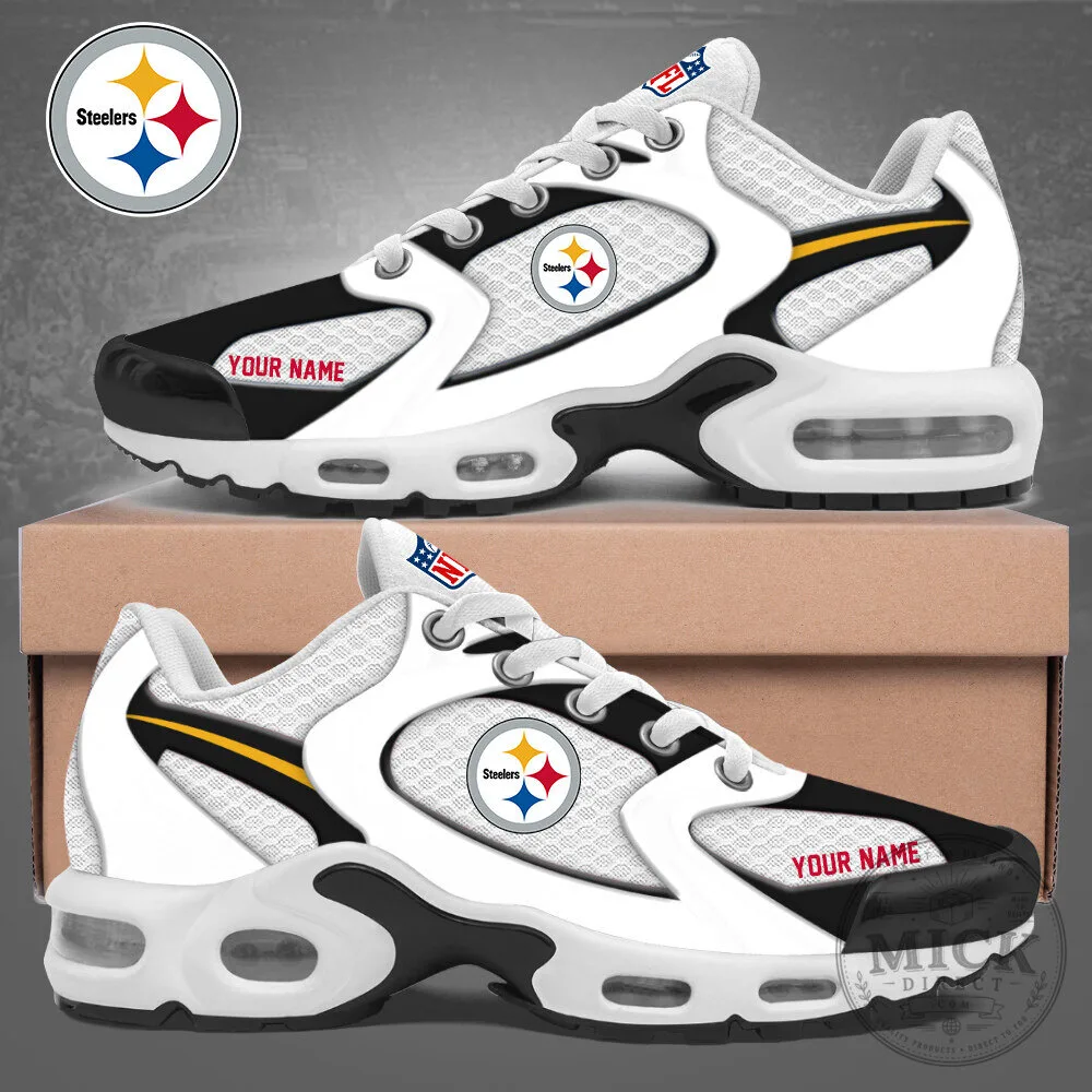 NFL x Pittsburgh Steelers Custom Air Max Sneakers – Personalized Football Fan Shoes 2 NFL x Pittsburgh Steelers Custom Air Max Sneakers – Personalized Football Fan Shoes