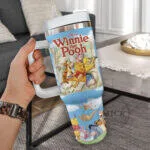 Winnie the Pooh 100th Anniversary A Century of Friendship Personalized Tumbler 29 Winnie the Pooh 100th Anniversary A Century of Friendship Personalized Tumbler