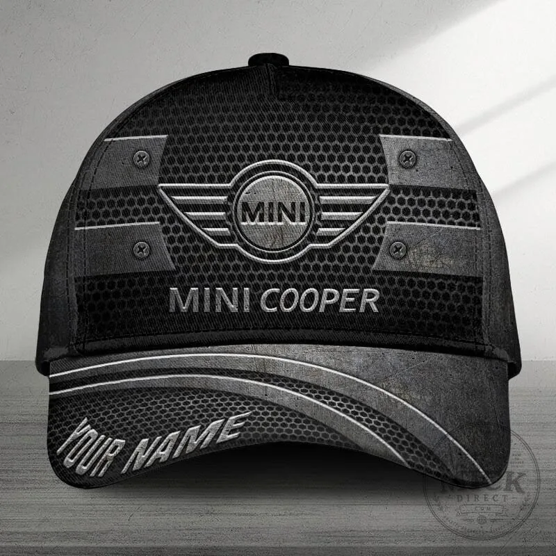 Mini Cooper Custom Name Universal Fit Classic Cap Hat