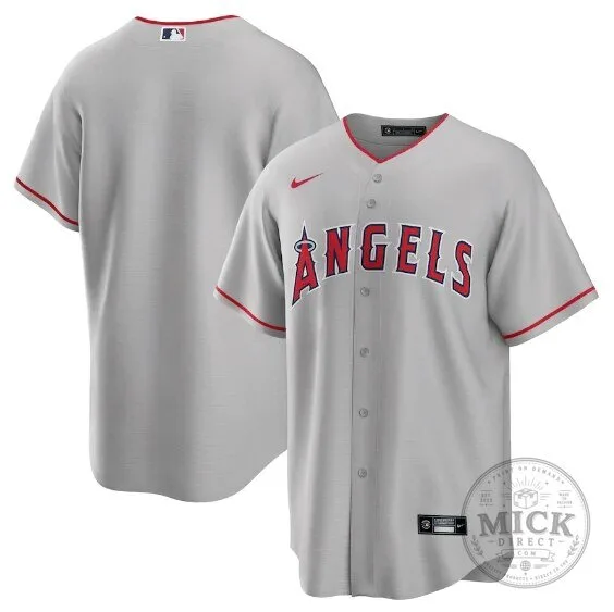 Los Angeles Angels of Anaheim Gray Replica Baseball Jersey