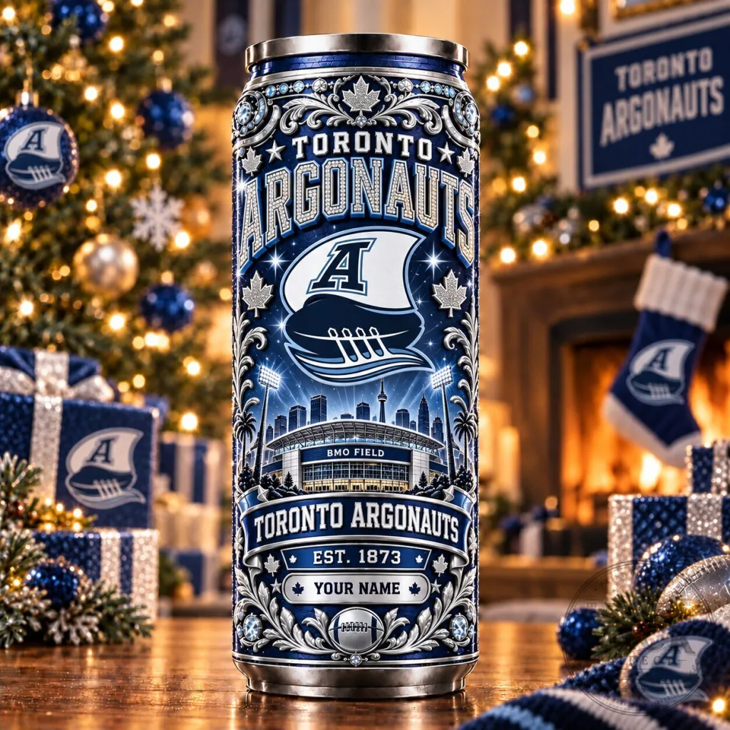 Toronto Argonauts CFL Football Team BMO Field Stadium Can Tumbler Toronto Argonauts CFL Football Team BMO Field Stadium Can Tumbler