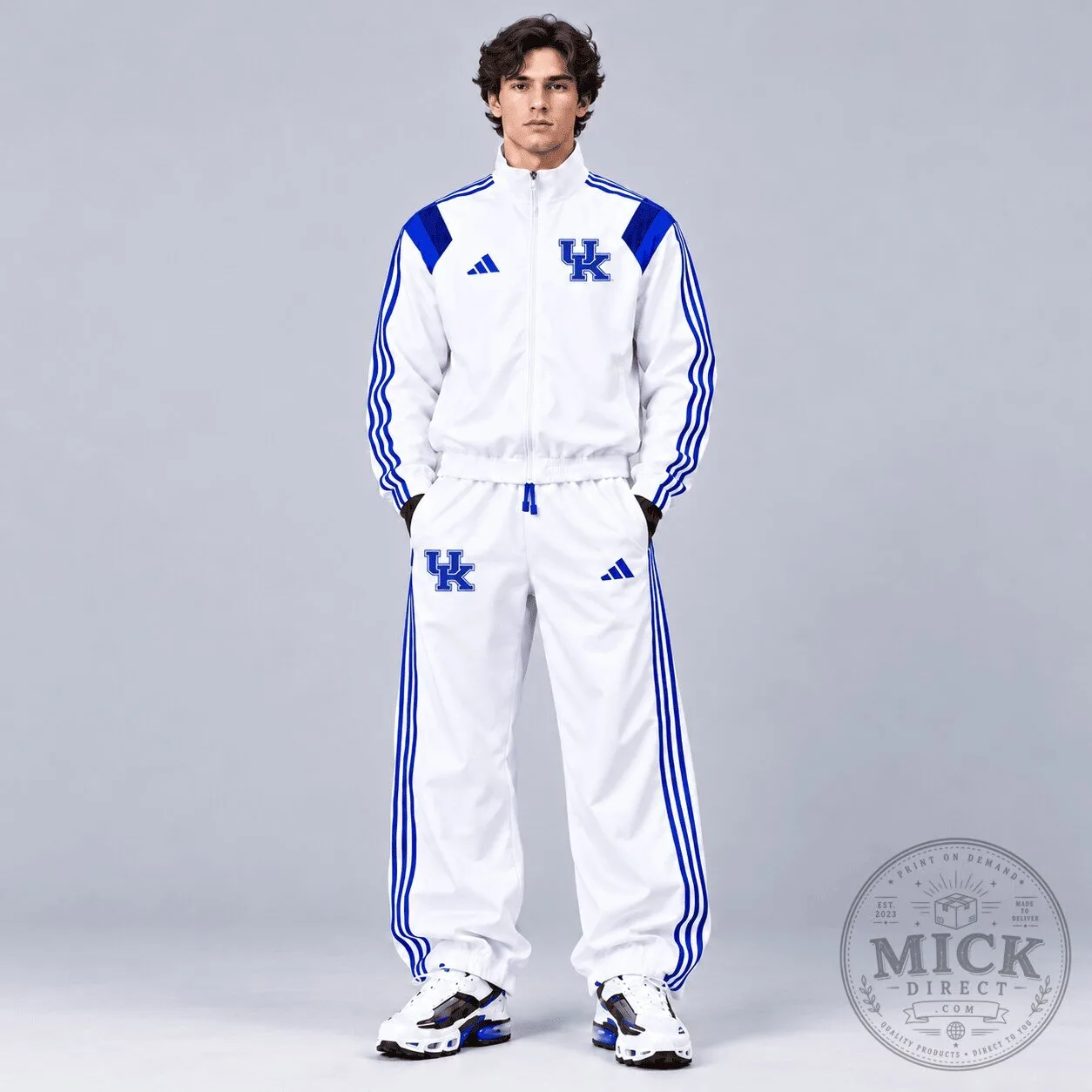 Kentucky Wildcats NCAA Heritage Varsity Track Jacket and Jogger Set