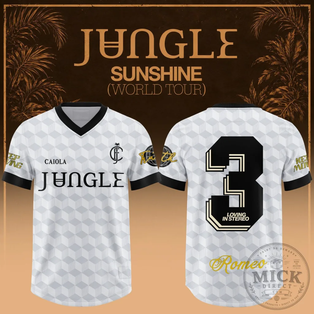 Jungle Sunshine World Tour 2026 Exclusive Football Jersey 46 Jungle Sunshine World Tour 2026 Exclusive Football Jersey