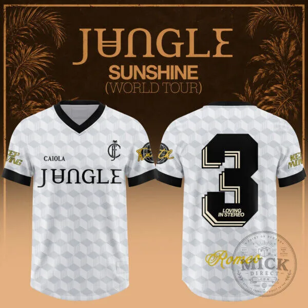 Jungle Sunshine World Tour 2026 Exclusive Football Jersey 7 Jungle Sunshine World Tour 2026 Exclusive Football Jersey