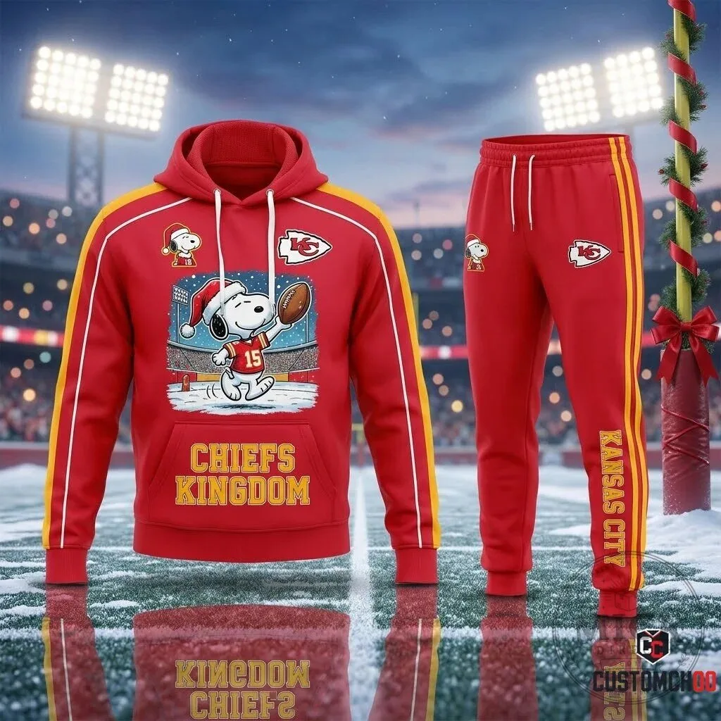 Kansas City Chiefs Grinch Christmas Football Fan Red Hoodie and Sweatpants Set 12 Kansas City Chiefs Grinch Christmas Football Fan Red Hoodie and Sweatpants Set