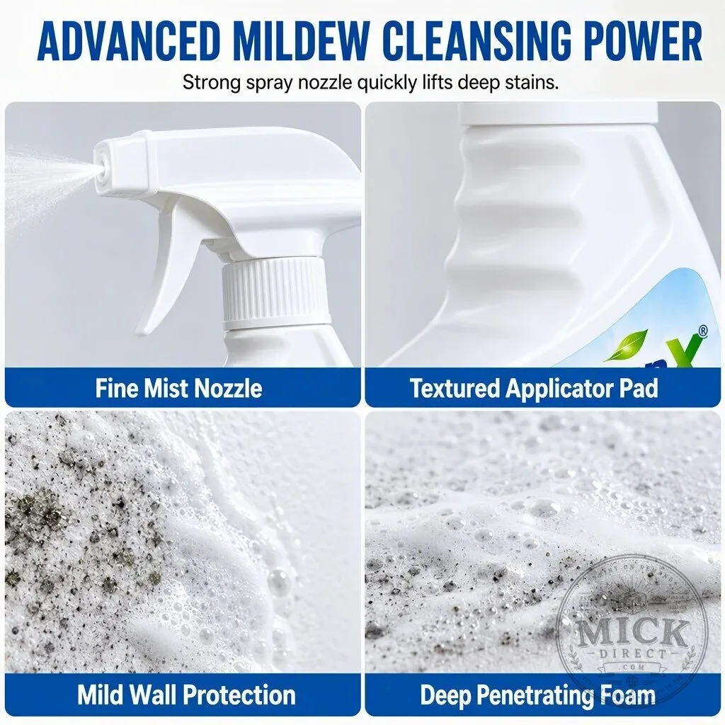 White Wall Mold Remover Spray for Deep Penetration and Quick Restorative Action 15 White Wall Mold Remover Spray for Deep Penetration and Quick Restorative Action