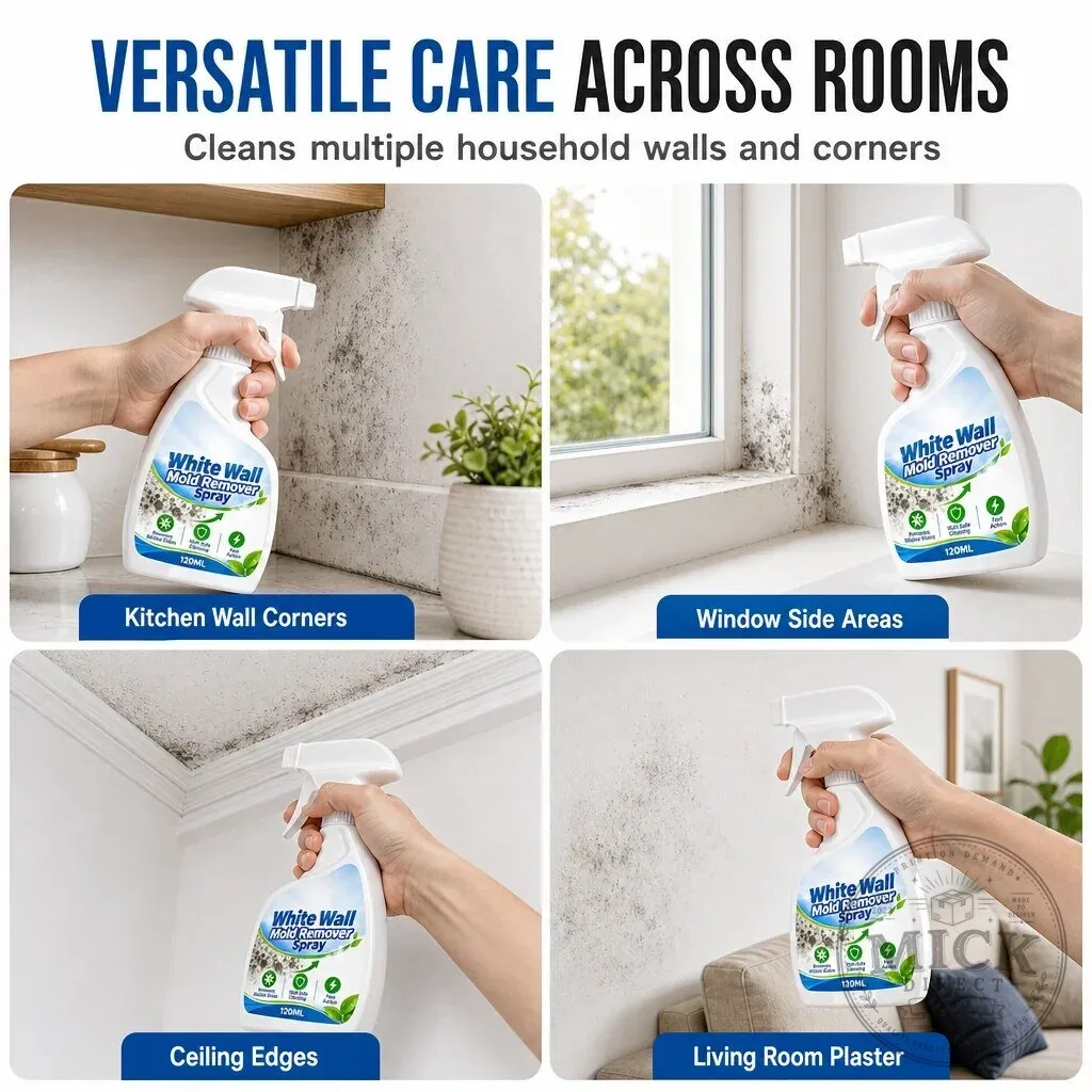 White Wall Mold Remover Spray for Deep Penetration and Quick Restorative Action 16 White Wall Mold Remover Spray for Deep Penetration and Quick Restorative Action