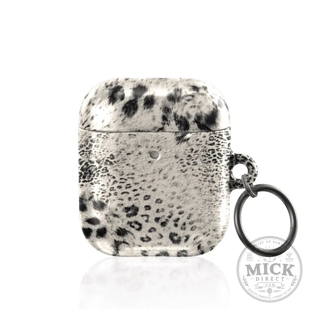 Arctic Ferine Leopard Print AirPods Case with Keychain 1 Arctic Ferine Leopard Print AirPods Case with Keychain