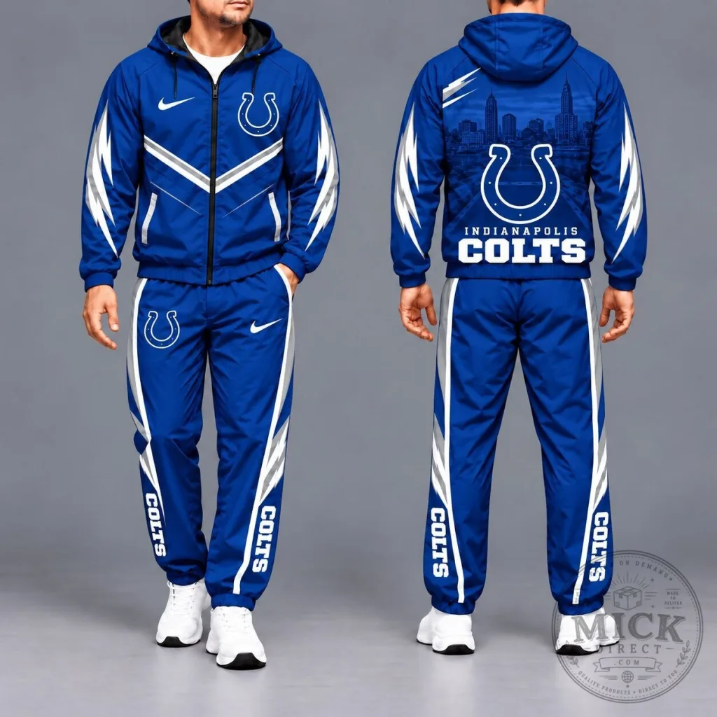 Indianapolis Colts National Football League Team Sportswear Tracksuit Indianapolis Colts National Football League Team Sportswear Tracksuit